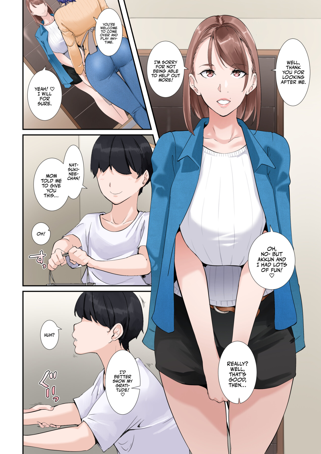 Hentai Manga Comic-My Busty Gravure Idol Cousin Does More Than Softcore-Read-56